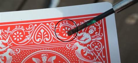 how to mark playing cards